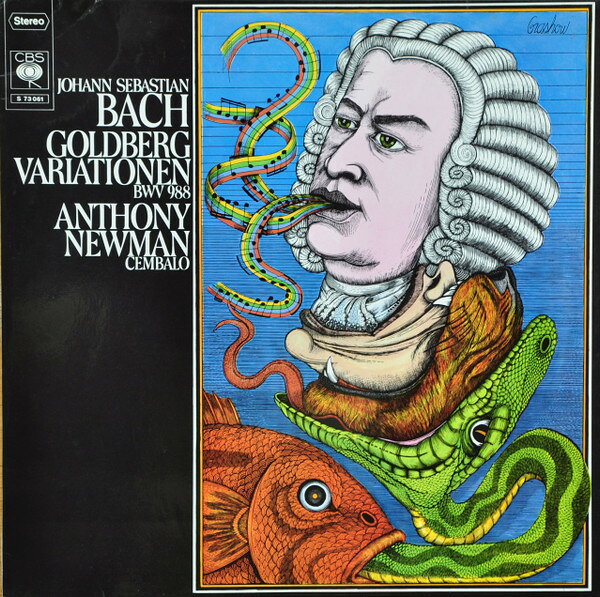【中古】独LP Johann Sebastian Bach , Anthon Goldberg Variationen BWV 988 S73061 CBS /00260