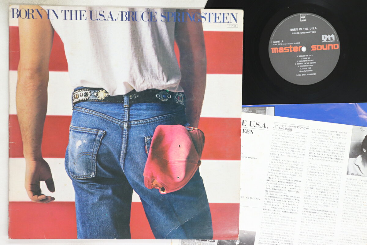 쥳ɥƥ ŷԾŹ㤨֡šLP Bruce Springsteen Born In The Usa 30AP2878 CBS SONY Japan Vinyl /00260פβǤʤ2,728ߤˤʤޤ