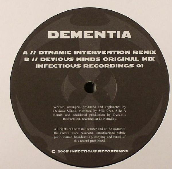 米12” Devious Minds (2) Dementia INF001 Infectious Recording /00250