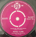 【中古】英7” Petula Clark Whistlin For The Moon 7N15437 Pye Records /00080