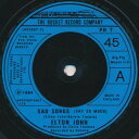 【中古】英7” Elton John Sad Songs (Say So Much) PH7 The Rocket Record Co /00080