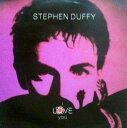【中古】英7” Stephen Duffy I Love You TEN91 10 Records /00080