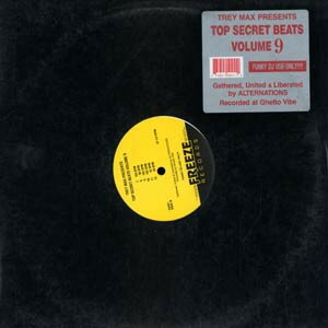 【中古】米12” Trey Max Top Secret Beats Volume 9 MRLP55041 Freeze Records /00250