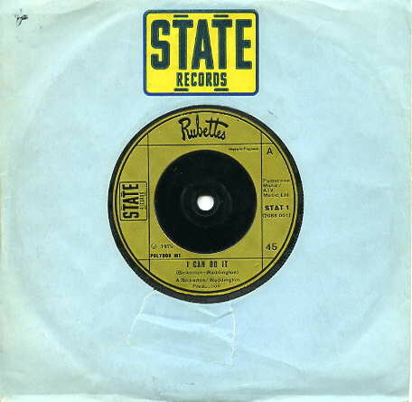 【中古】英7” Rubettes I Can Do It STAT1 State Records /00080
