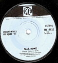【中古】英7” England World Cup Squad Back Home 7N17920 Pye Records /00080