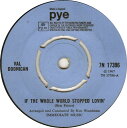【中古】英7” Val Doonican If The Whole World Stopped Lovin 7N17396 Pye Records /00080