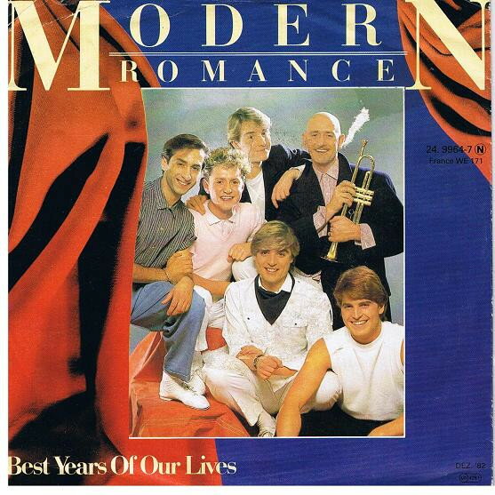 【中古】独7” Modern Romance Best Years Of Our Lives 2499647 WEA /00080