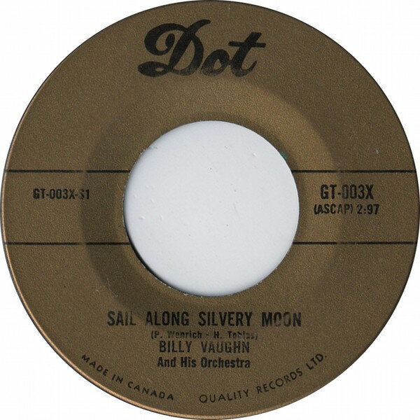 【中古】加7” Billy Vaughn &amp; His Orchestra Sail Along Silvery Moon DGT003X Dot Records /00080