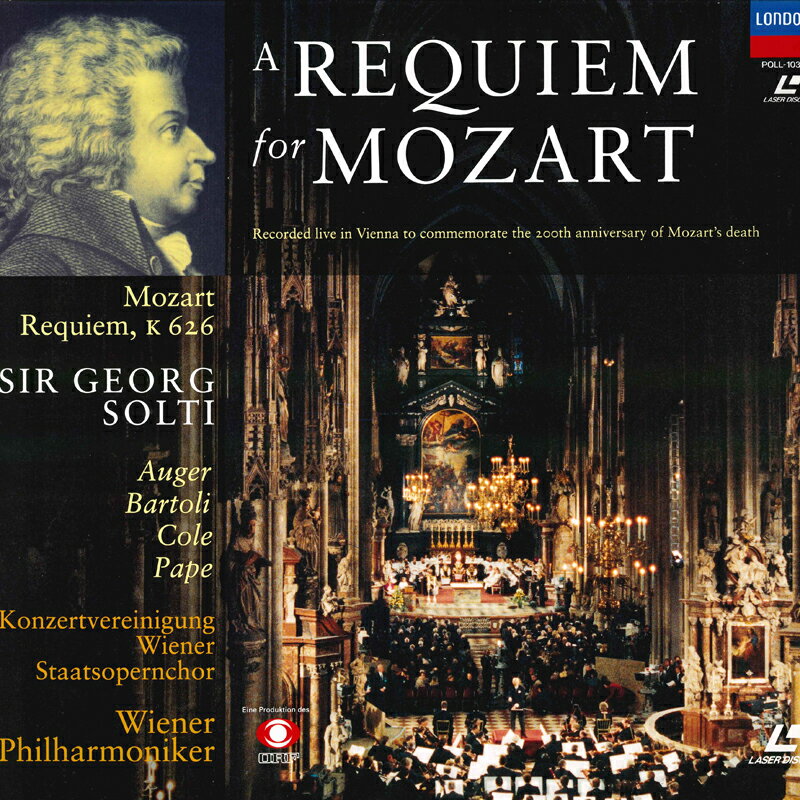 ・アーティスト ショルティ ・タイトル モーツァルト レクイエム ニ短調 K.626 ・レーベル・型番 LONDON POLL1032 ・フォーマット レーザーディスク ・コンディション(盤) 良い (VG+) ・コンディション(ジャケット) 非常に良い(EX) ・コンディション(帯) 非常に良い(EX) ・特記事項 【帯付き】 【ライナー付き】 サンプル画像です。実際の商品の画像ではありません 商品写真はバーコード/カタログ番号に対応したサンプル画像ですので、お送りする商品の画像ではありません。帯やライナーなどの付属品は、特記事項に記載されている場合のみ含まれます。プロモやカラーレコードなどの仕様についても、該当する場合のみ特記事項に記載しています。 【ご購入前に必ずご確認ください】 ・本店サイト(www.recordcity.jp)とは価格、送料が違います ・本店サイト、その他支店のオーダーとは同梱発送できません ・注文確定後に別の注文を頂いた場合、注文同士の同梱は致しかねます。 ・別倉庫から発送しているため、店頭受け渡しは対応しておりません ・一部商品は他の通販サイトでも販売しているため、ご注文のタイミングによっては商品のご用意ができない場合がございます。 ・土日祝日はお休みです 金曜・祝前日9時以降のご連絡またはご入金は、返答または発送が週明け・祝日明けに順次対応となります。 ・ご購入後のキャンセル不可 ご購入後のキャンセルはいかなる理由においてもお受けできません。ご了承の上、ご購入くださいませ。 ・日本郵便(ゆうパック/ゆうメール)によるお届けになります。 ・中古品であることをご理解ください 当ストアでは中古商品を主に販売しております。中古品であることをご理解の上ご購入ください。また、一部商品はRecordCityオンラインストアで試聴可能です。 ・返品について お客様のご都合による返品は一切承っておりません。 表記の内容と実際の商品に相違がある場合、また針飛び等で返品・返金をご希望される場合は、商品の到着後1週間以内にご連絡ください。商品の返送をこちらで確認後、キャンセル・返金を行います。 コンディションVG以下の商品は返品できません。プレイに影響のない表面のこすれ傷、プレス起因のノイズ盤は返品の対象外です。 【コンディション表記】 ・ほぼ新品(M-)(Like New) 完全な新品。未使用。当店ではほぼ使用しません ・非常に良い(EX)(Excellent) 中古盤として美品な状態。わずかな経年を感じるものの傷みを感じさせない、当店基準で最高の状態 ・良い(VG+)(Very Good Plus) 丁寧に扱われた中古品で、軽い使用感がみられる。 ・可(VG)(Acceptable) 使い込まれた中古品で、「良い」よりもさらに使用感がみられる。 ・悪い(VG-)(Bad) 状態が悪いアイテム。使用の保障はなく、再生不可、針飛び、目立つノイズがあるかもしれない。状態によるクレーム不可。返品不可。 ・非常に悪い(G)(Very Bad) 「悪い」よりさらに状態が悪いアイテム。使用の保障はなく、再生不可、針飛び、目立つノイズがあるかもしれない。状態によるクレーム不可。返品不可。 ・ジャンク(Fair)(Junk/Fair) 割れている、反っている、水ダメージがある、カビ、ジャケットが分離している、ひどい書き込み、ひどい擦れなど最低の状態。使用の保障はなく、再生不可、針飛び、目立つノイズがあるかもしれない。状態によるクレーム不可。返品不可。 ・ジャンク(Poor)(Junk/Poor) 割れている、反っている、水ダメージがある、カビ、ジャケットが分離している、ひどい書き込み、ひどい擦れなど最低の状態。使用の保障はなく、再生不可、針飛び、目立つノイズがあるかもしれない。状態によるクレーム不可。返品不可。