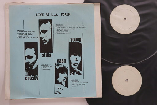 【中古】2LP Crosby Stills Nash & Young Live At L.a. Forum LP25 NOT ON LABEL /00520 【中古】2LP Crosby Stills Nash & Young Live At L.a. Forum LP25 NOT ON LABEL /00520