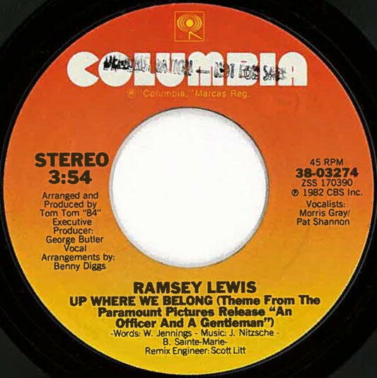 【中古】米7” Ramsey Lewis Up Where We Belong / Change Encounter 3803274 Columbia /00080