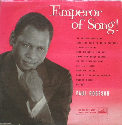 【中古】英10” Paul Robeson Emperor Of Song! DLP1165 His Masters Voice /00200