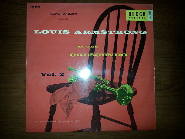 【中古】LP Louis Armstrong At The Crescendo Vol. 2 JDL6018 DECCA /00260