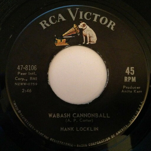 【中古】米7” Hank Locklin Wabash Cannonball / Once More 478106 RCA Victor /00080 【中古】米7” Hank Locklin Wabash Cannonball / Once More 478106 RCA Victor /00080