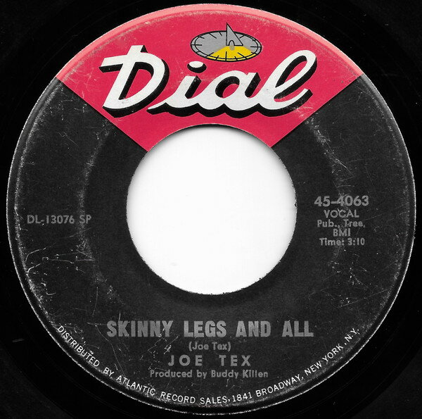 【中古】米7” Joe Tex Skinny Legs And All DL13076SP Dial /00080