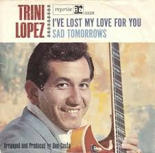 【中古】米7” Trini Lopez Sad Tomorrows 0328 Reprise Records /00080