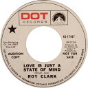 【中古】米7” Roy Clark Love Is Just A State Of Mind 4517187PROMO Dot Records /00080