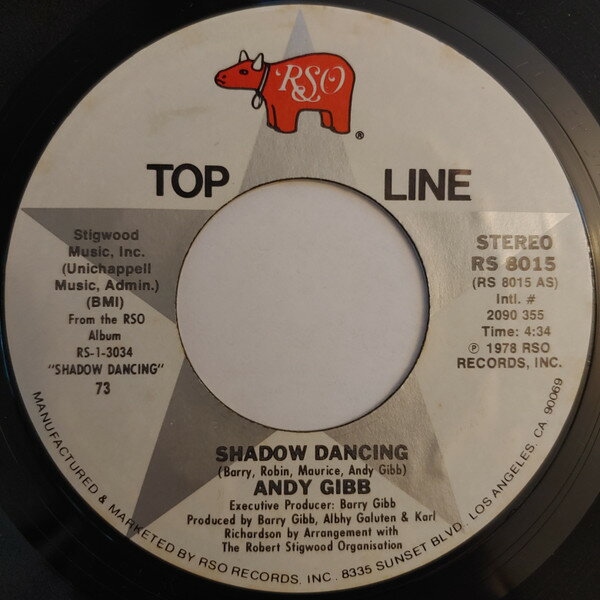 쥳ɥƥ ŷԾŹ㤨֡š7 Andy Gibb Shadow Dancing / An Everlasting Love RS8015 RSO /00080פβǤʤ638ߤˤʤޤ