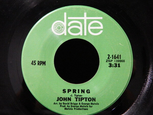 【中古】米7” John Tipton Spring / Two Lonely Lips 21641 Date /00080