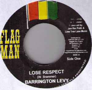 【中古】ジャマイカ7” Barrington Levy / Trinity Lose Respect / Version NONE Flag Man /00080