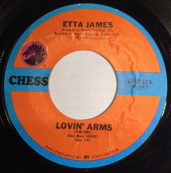 Artist Name: A - 【中古】7” Etta James Lovin Arms CH2171 CHESS /00080