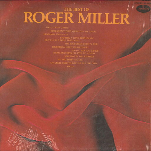 【中古】米LP Roger Miller Best Of Roger Miller SR61361 Mercury /00260 【中古】米LP Roger Miller Best Of Roger Miller SR61361 Mercury /00260
