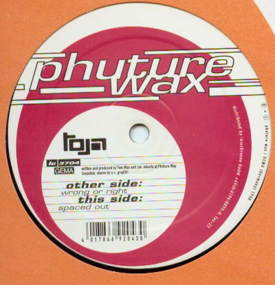 【中古】独12” Toja Toja 6 WAX0436 Phuture Wax /00250