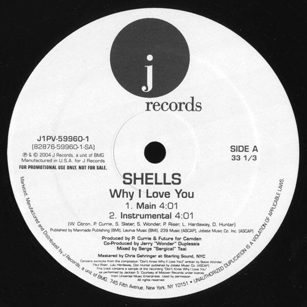 【中古】米12” Shells Why I Love You J1PV599601 J Records /00250
