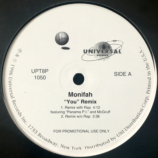쥳ɥƥ ŷԾŹ㤨֡š12 Monifah You (Remix UPT8P1050PROMO Uptown Records ץ /00250פβǤʤ603ߤˤʤޤ