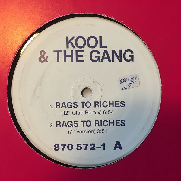【中古】独12” Kool & The Gang Rags To Riches 8705721 Metronome /00250