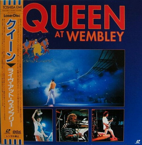 【中古】LASERDISC Queen Live At Wembley TOLW3086 TOSHIBA /00500