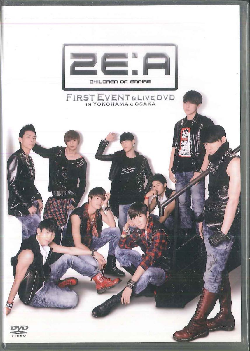【中古】2discs DVD Ze:a First Event &amp; Live Dvd In Yokohama &amp; Osaka IMXD040 INTERACTIVE M..