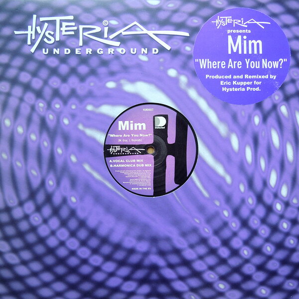 【中古】米12” Mim Where Are You Now? HUND003T Hysteria Underground /00250