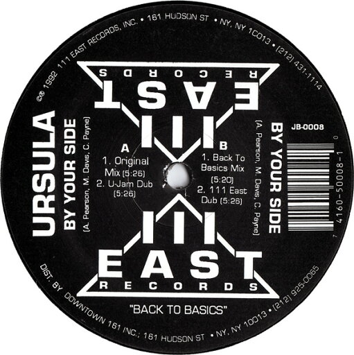 【中古】米12” Ursula By Your Side JB0008 111 East Records /00250 【中古】米12” Ursula By Your Side JB0008 111 East Records /00250