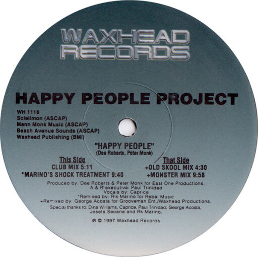 【中古】米12” Happy People Project Happy People WH1118 Waxhead Records /00250 【中古】米12” Happy People Project Happy People WH1118 Waxhead Records /00250