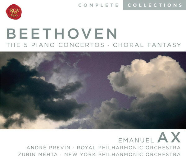 【中古】4discs CD Ludwig van Beethoven, Emanuel The 5 Piano Concertos Choral Fantasy 82876557032 RCA Red Seal, BMG Cl /00250