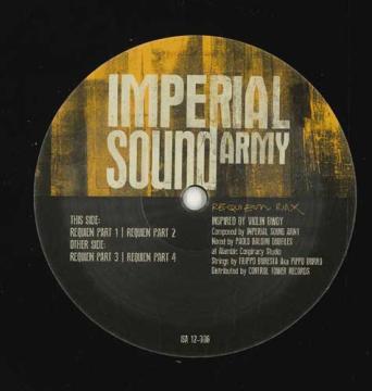 【新品】欧12” Imperial Sound Army Requiem Part 1; Part 2 / Part 3; Part 4 ISA12006 Imperial Sound Army /00200