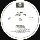 【中古】米12” Rakim All Night Long / Uplift U8P1664 UNIVERSAL /00250