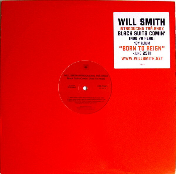 【中古】米12” Will Smith Introducing Tra-Kno Black Suits Comin (Nod Ya Head) CAS59867 Columbia /00250