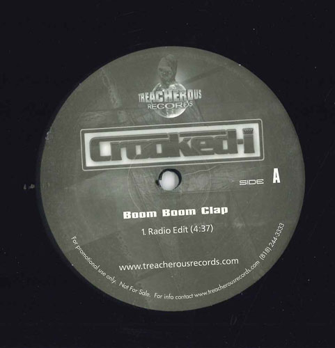 【中古】米12” Crooked I Boom Boom Clap NONE TREACHEROUS /00250