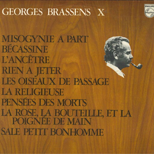 【中古】仏LP Georges Brassens X 849490BY PHILIPS /00260 【中古】仏LP Georges Brassens X 849490BY PHILIPS /00260