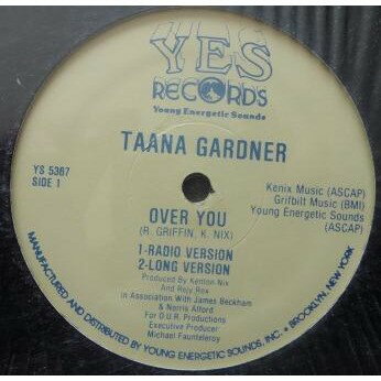 【中古】米12” Taana Gardner Over You YS5367 YES Records /00250