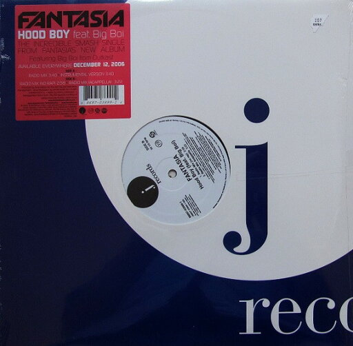 【中古】米12” Fantasia Hood Boy 88697038991 J Records /00250 【中古】米12” Fantasia Hood Boy 88697038991 J Records /00250