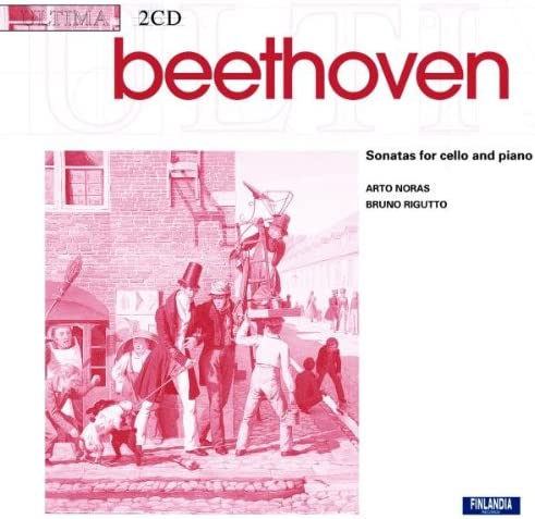 2discs CD Noras Rigutto Beethoven:Cello &amp; Piano Sons 0927413462 /00220