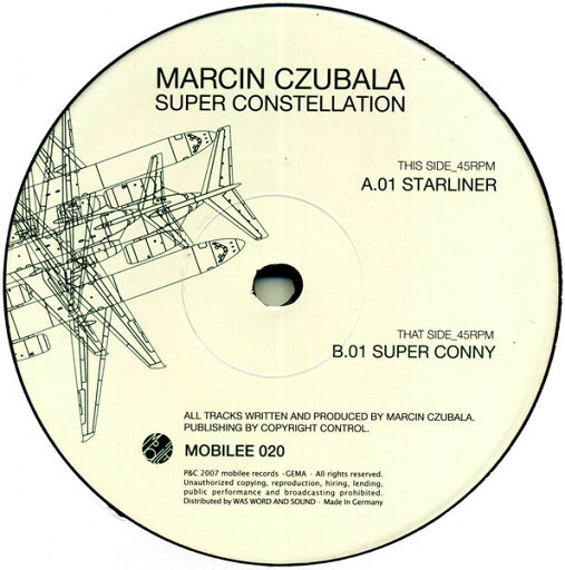 【中古】独12” Marcin Czubala Super Constellation MOBILEE020 Mobilee /00250 【中古】独12” Marcin Czubala Super Constellation MOBILEE020 Mobilee /00250