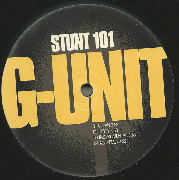 【中古】米12” G-unit Stunt 101 INTR110361 Interscope Records /00250