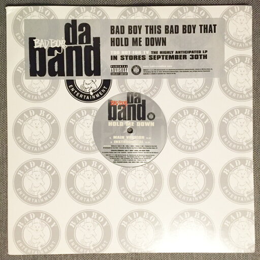 【中古】米12” Da Band Bad Boy This Bad Boy That / Hold Me Down UNIR210771PROMO Bad Boy Entertainmen プロモ /00250 【中古】米12” Da Band Bad Boy This Bad Boy That / Hold Me Down UNIR210771PROMO Bad Boy Entertainmen プロモ /00250