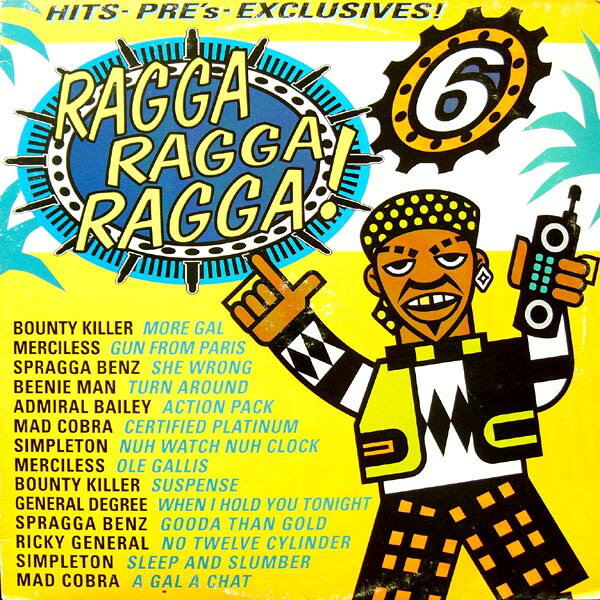 Artist Name: N - 【中古】英LP Various Ragga Ragga Ragga 6 GREL223 Greensleeves Records /00260