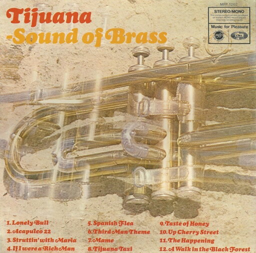 【中古】英LP Torero Band Tijuana - Sound Of Brass SMFP1202 Music For Pleasure /00260 【中古】英LP Torero Band Tijuana - Sound Of Brass SMFP1202 Music For Pleasure /00260