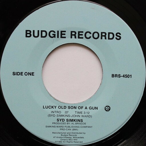 【中古】加7” Syd Simkins Lucky Old Son Of A Gun / Help Me Keep Our Love That BRS4501 Budgie Records /00080 【中古】加7” Syd Simkins Lucky Old Son Of A Gun / Help Me Keep Our Love That BRS4501 Budgie Records /00080